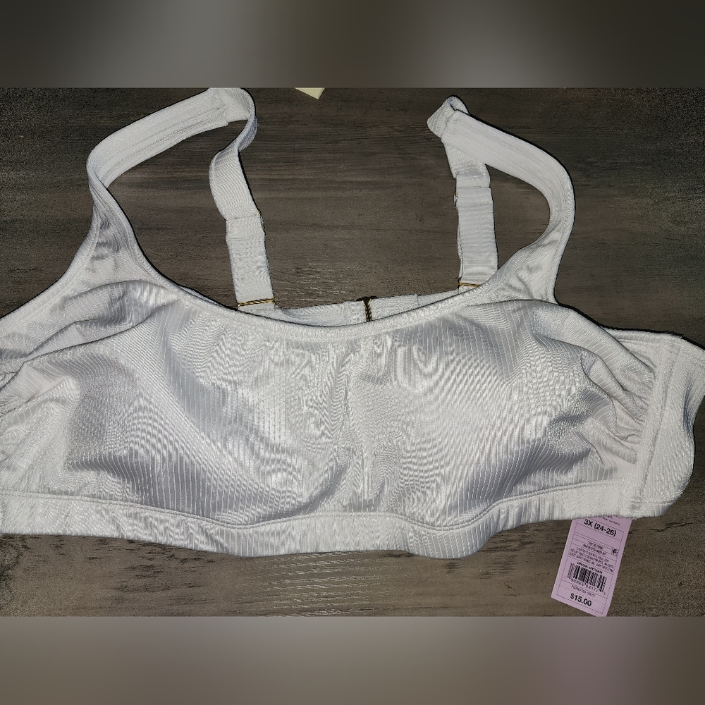 New Wild Fable 3X White bathing suit top